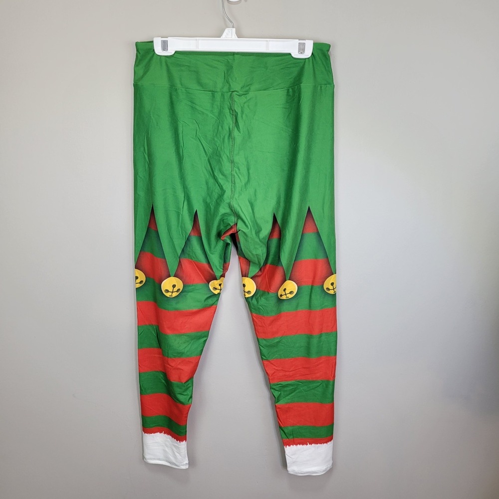 Elf Pants Polyester Spandex Ankle Leggings Extended‎ Tall And Curvy - Picture 5 of 6